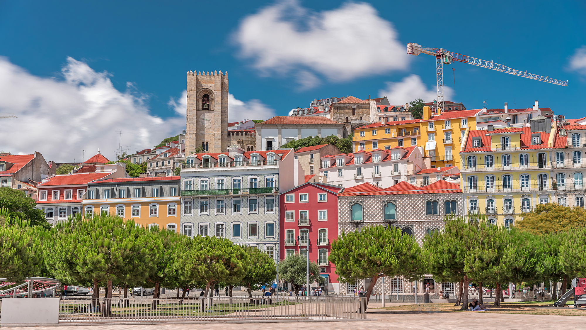 Paisagem urbana em Lisboa